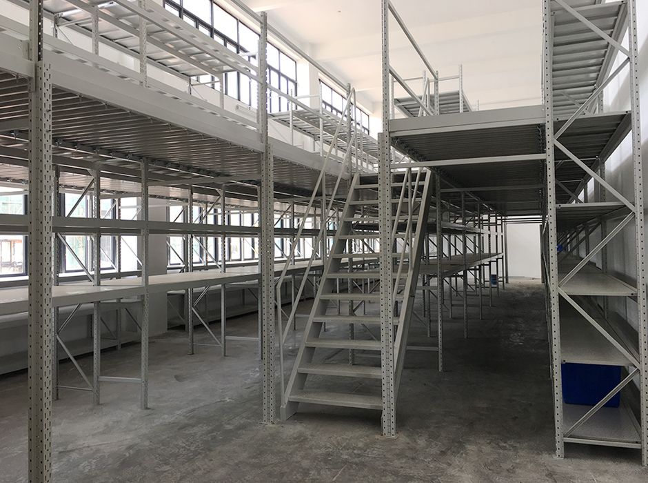 金寧實(shí)業(yè)中山貨架式閣樓【易達(dá)貨架】