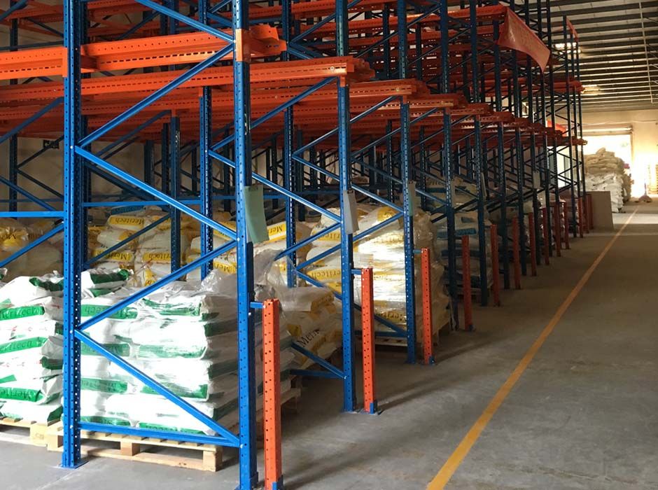 美瑞泰紡織品惠州通廊式倉儲貨架【易達貨架】