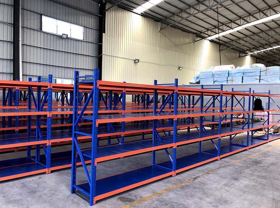 運強國際快遞(艾斯云倉)廣州擱板式貨架【易達貨架】 運強國際快遞(艾斯云倉)廣州擱板式貨架【易達貨架】