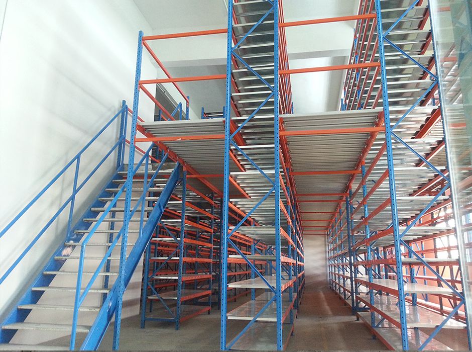 印彩美麗華圖文廣州倉庫閣樓貨架【易達貨架】 印彩美麗華圖文廣州倉庫閣樓貨架【易達貨架】