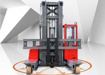 橫瀝重型倉(cāng)儲(chǔ)貨架懸臂式貨架適合用哪種叉車(chē)存取貨？【易達(dá)貨架】