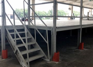 倉庫搭建河源市倉庫貨架閣樓有啥消防規(guī)定？【易達貨架】