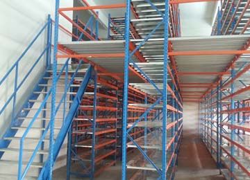 二層倉(cāng)庫(kù)貨架惠州倉(cāng)儲(chǔ)貨架一般指的是哪種？【易達(dá)貨架】