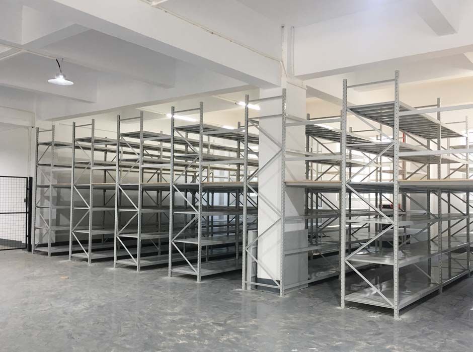 翔聲激光廣州倉(cāng)庫(kù)閣樓貨架【易達(dá)貨架】