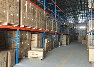 物流重型貨架廠家成品倉庫貨架的高度【易達貨架】