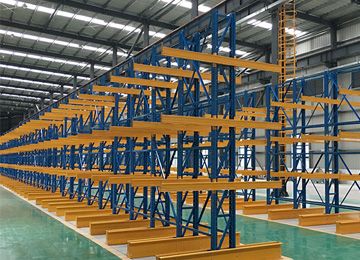 懸臂式重型貨架倉(cāng)儲(chǔ)貨架抗震是多少？【易達(dá)智能貨架】