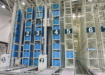 哪種貨架廠倉(cāng)儲(chǔ)貨架可以實(shí)現(xiàn)自動(dòng)化存取貨？【易達(dá)貨架】