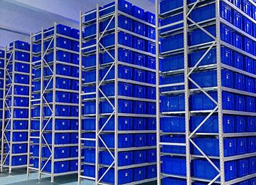 立體倉穿梭貨架，倉儲智能化轉(zhuǎn)型升級必備【易達智能貨架】