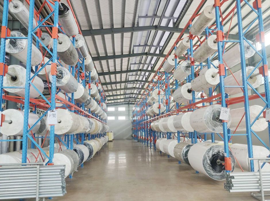 宏豐新材料廣東卷料倉(cāng)庫(kù)貨架【易達(dá)貨架】