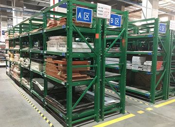 佛山重型模具貨架廠的模具架有幾種類型？【易達(dá)貨架】