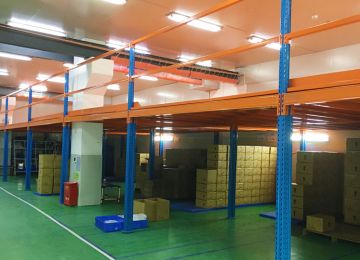 出口閣樓平臺(tái)貨架安裝怎么辦？【易達(dá)貨架】