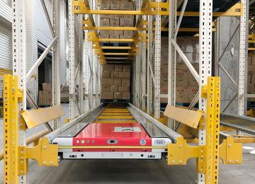 冷庫(kù)穿梭車貨架，倉(cāng)庫(kù)貨架頂流【易達(dá)貨架】