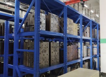 鋁塑沖殼模具貨架是定制的嗎？【易達(dá)貨架】