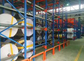 卷軸料使用哪種寧德倉(cāng)庫(kù)貨架存儲(chǔ)？【易達(dá)貨架】