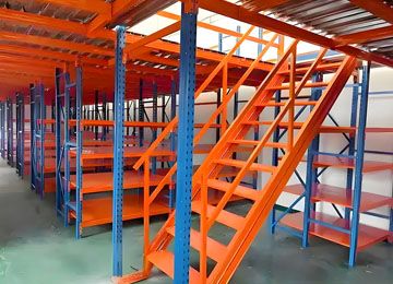 外貿(mào)閣樓平臺(tái)貨架包裝圖片哪里有？【易達(dá)貨架】