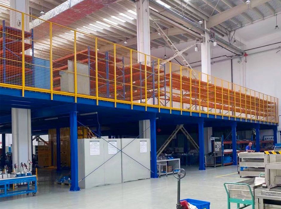 飛斯騰科技重慶鋼結(jié)構(gòu)閣樓平臺(tái)貨架【易達(dá)貨架】