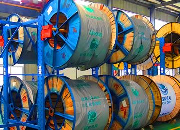 線(xiàn)纜貨架倉(cāng)儲(chǔ)貨架，卷狀貨物密集型高效存儲(chǔ)方案【易達(dá)貨架】