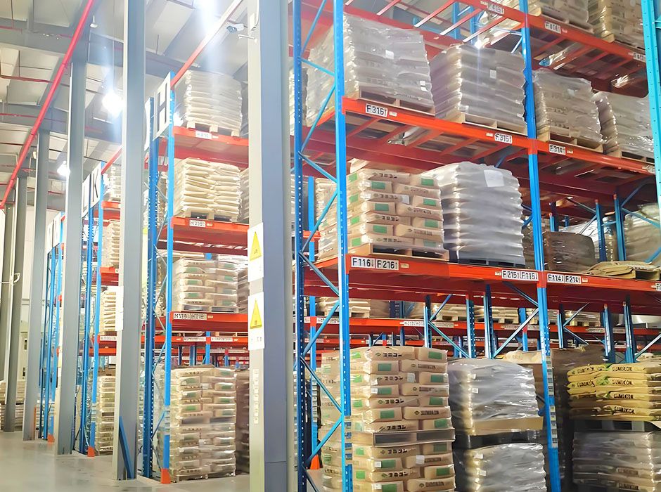 住友化學(xué)上海立體托盤貨架【易達(dá)貨架】 住友化學(xué)上海立體托盤貨架【易達(dá)貨架】