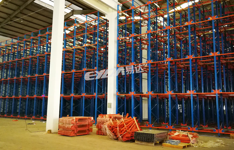 穿梭車高密度存儲貨架