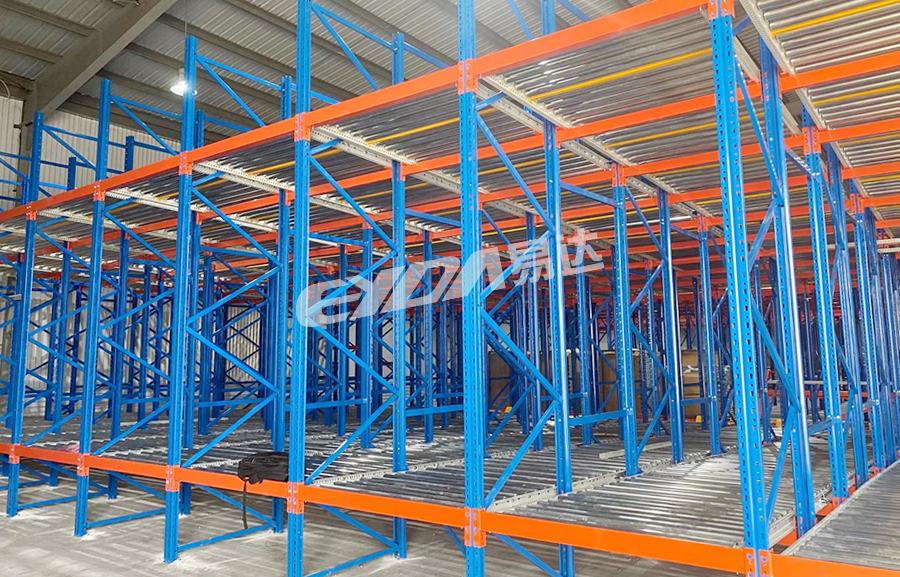 重力式滾筒貨架